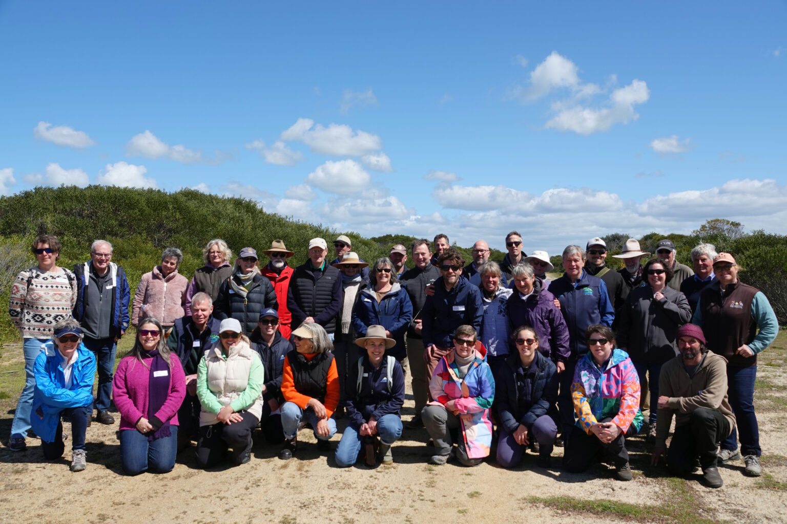 Members of the CEN and Landcare members together at a Regional Landcare Forum